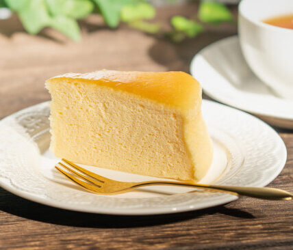 チーズケーキと紅茶