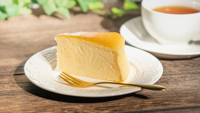 チーズケーキと紅茶